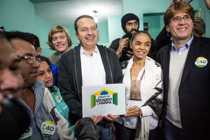 Eduardo Campos e Marina Silva inauguram a primeira Casa de Eduardo e Marina em Osasco na Grande São Paulo. FOTO: DIVULGAÇÃO PSB