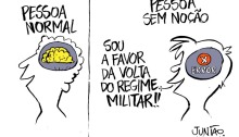Charge Junião Ditadura Militar